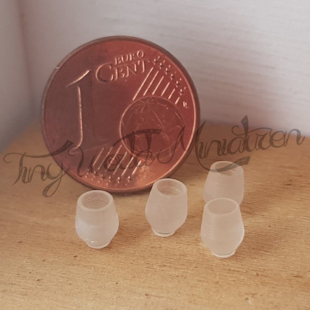 4 Cognacgläser Gartenbahn